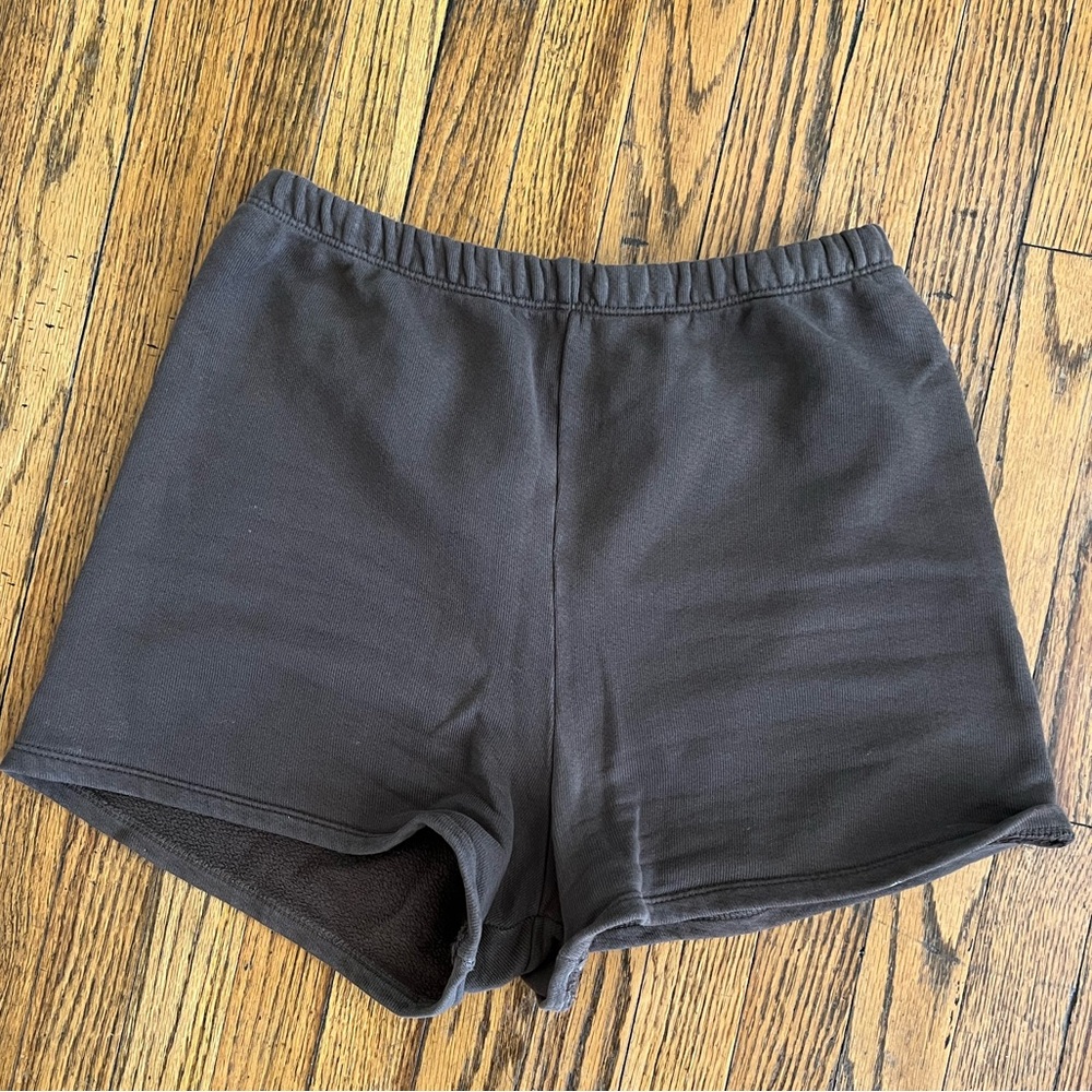 Joah Brown fitted sweat shorts